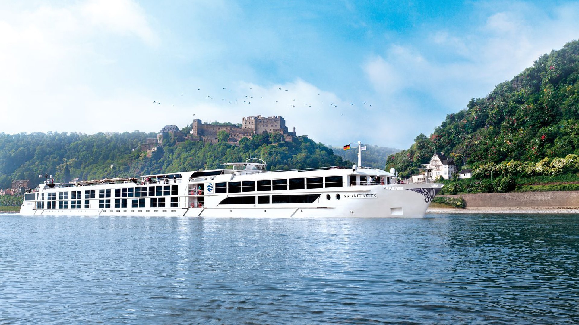 The S.S. Antoinette River Cruise Ship