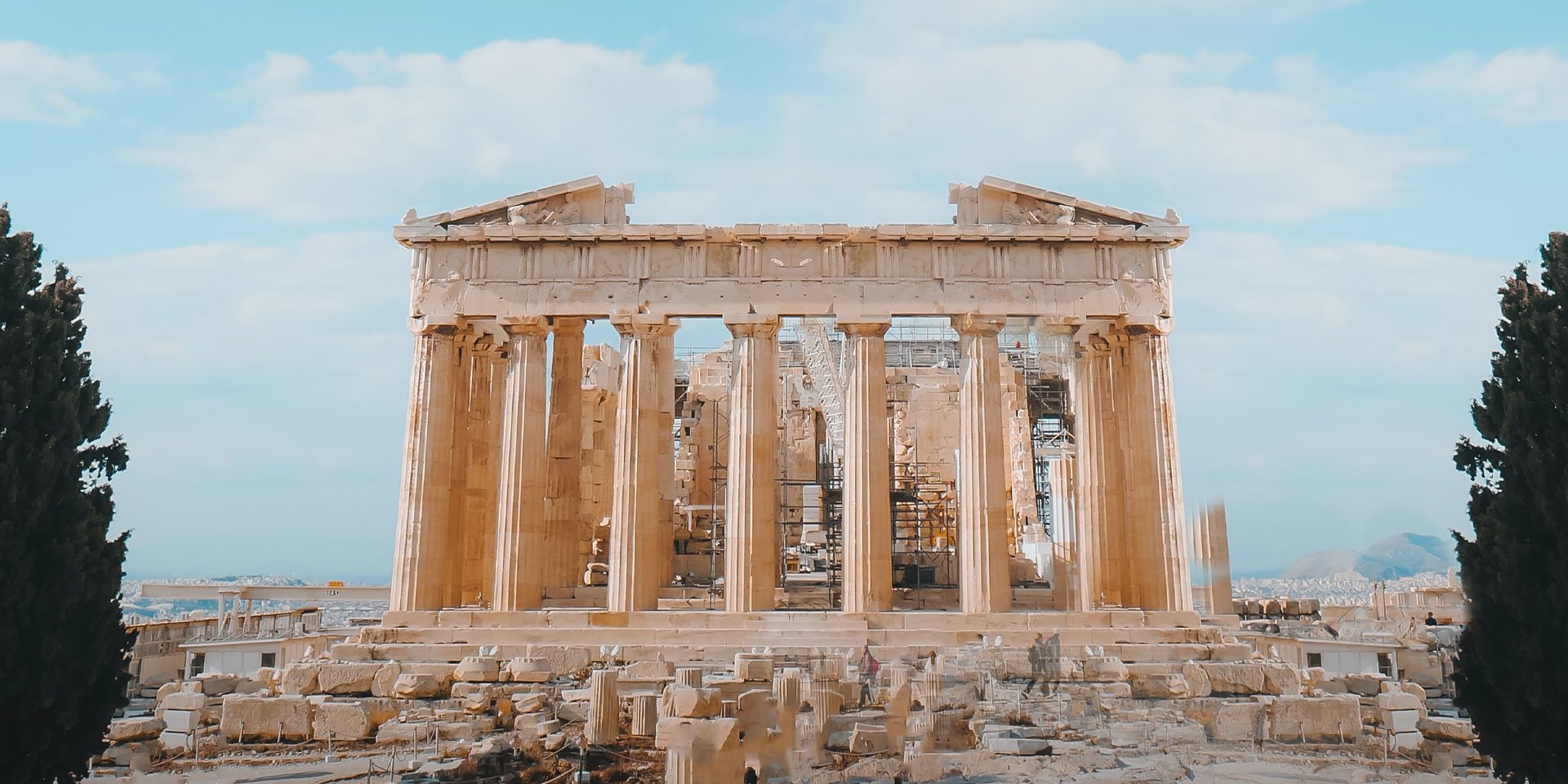 the Parthenon in Athens