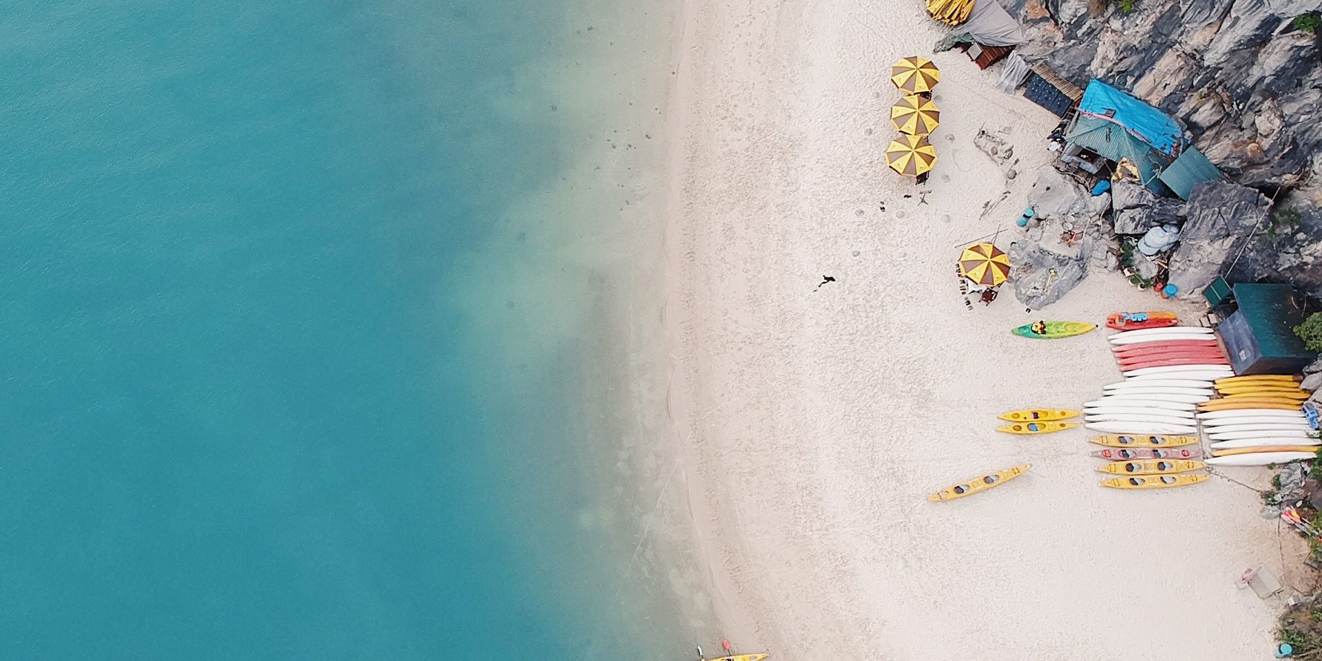 picturesque Vietnam beach