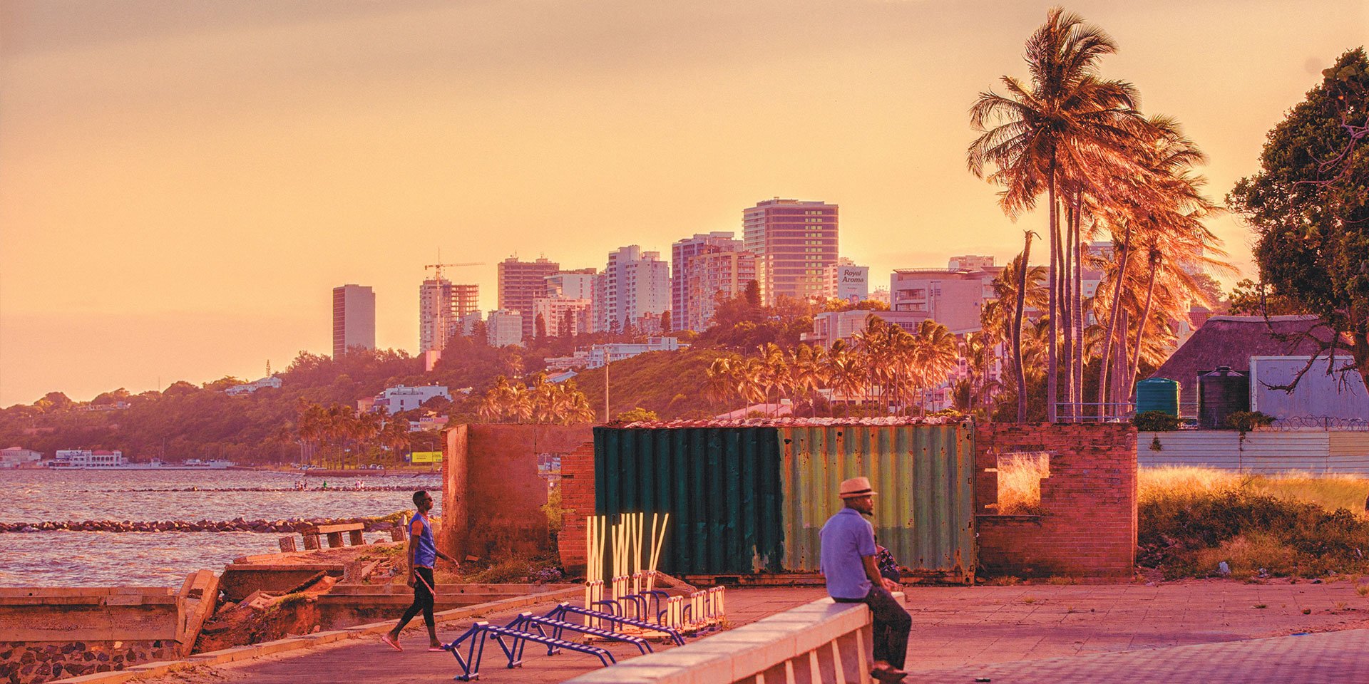 cityscape in mozambique