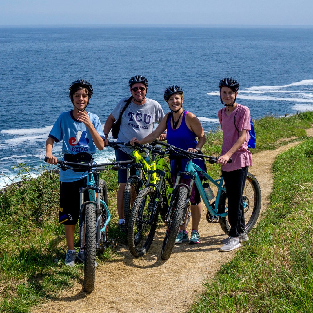 Explore the San Sebastian countryside by bike on your Spain vacation