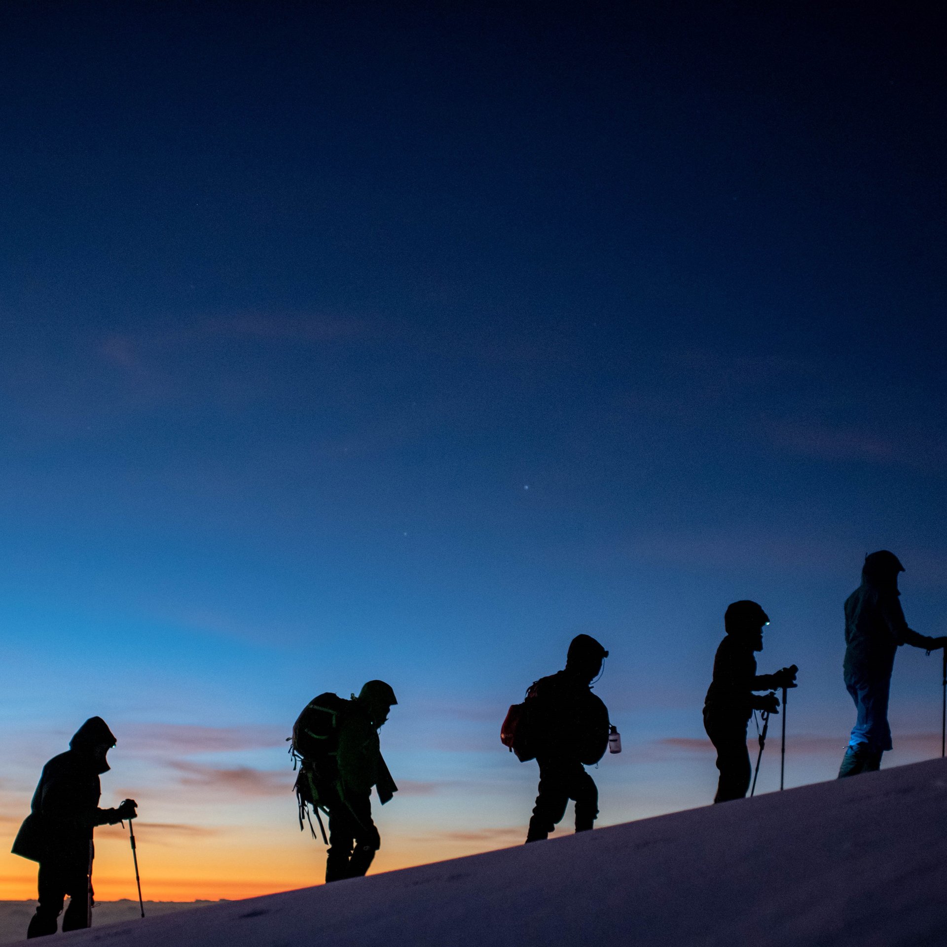 Mount Kilimanjaro - hiking for a sunrise