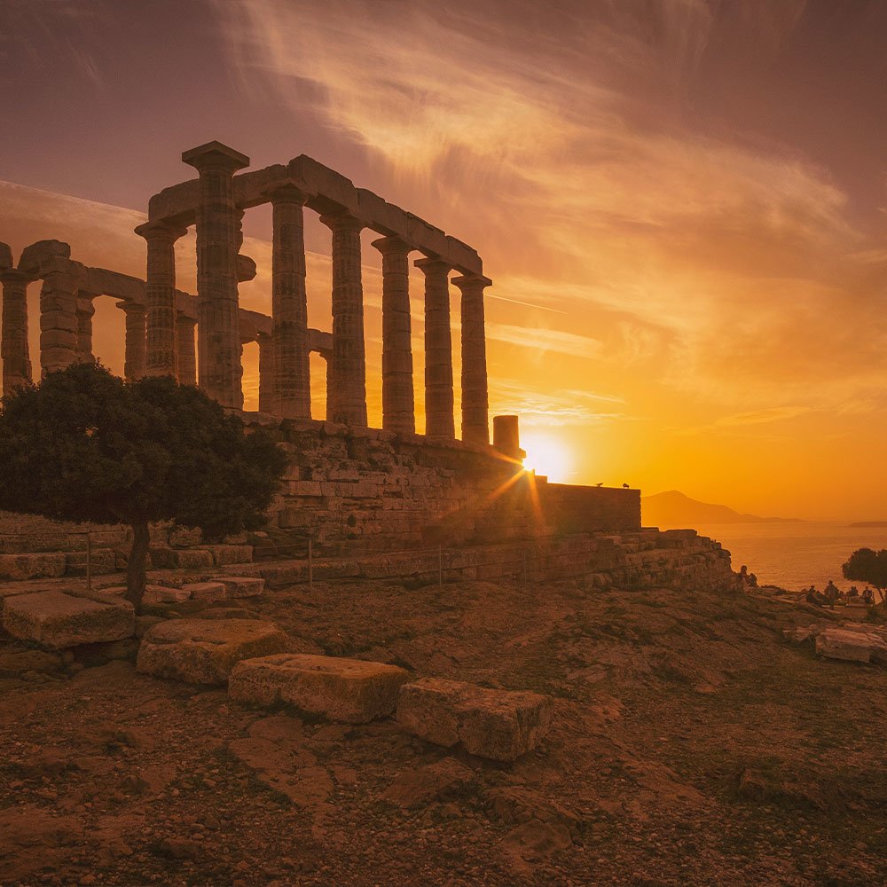 Ancient greek temples with social-worthy views