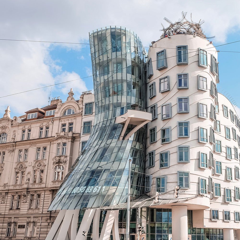 the dancing horse building in prague is a must see for your inner architect