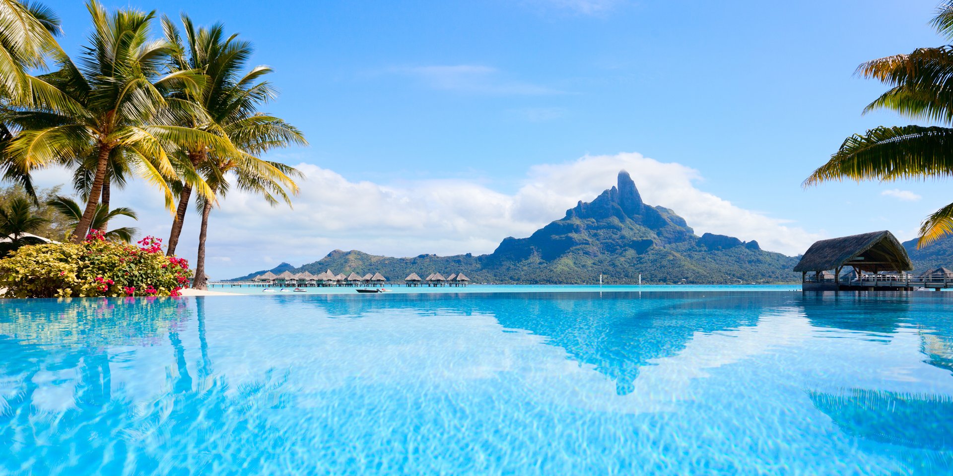 Indulge in overwater bungalows in Bora Bora on your Tahiti vacation