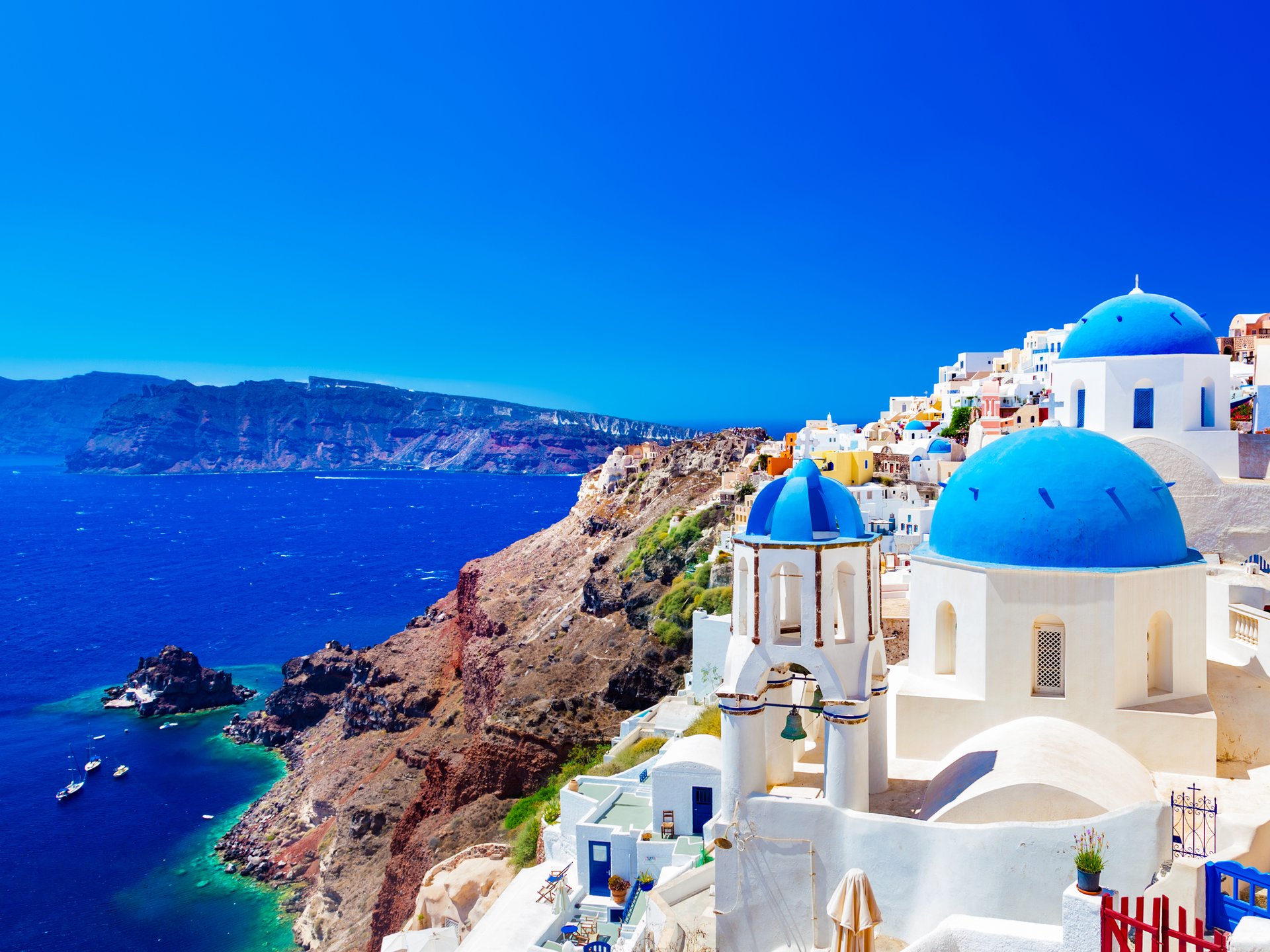 view from santorini